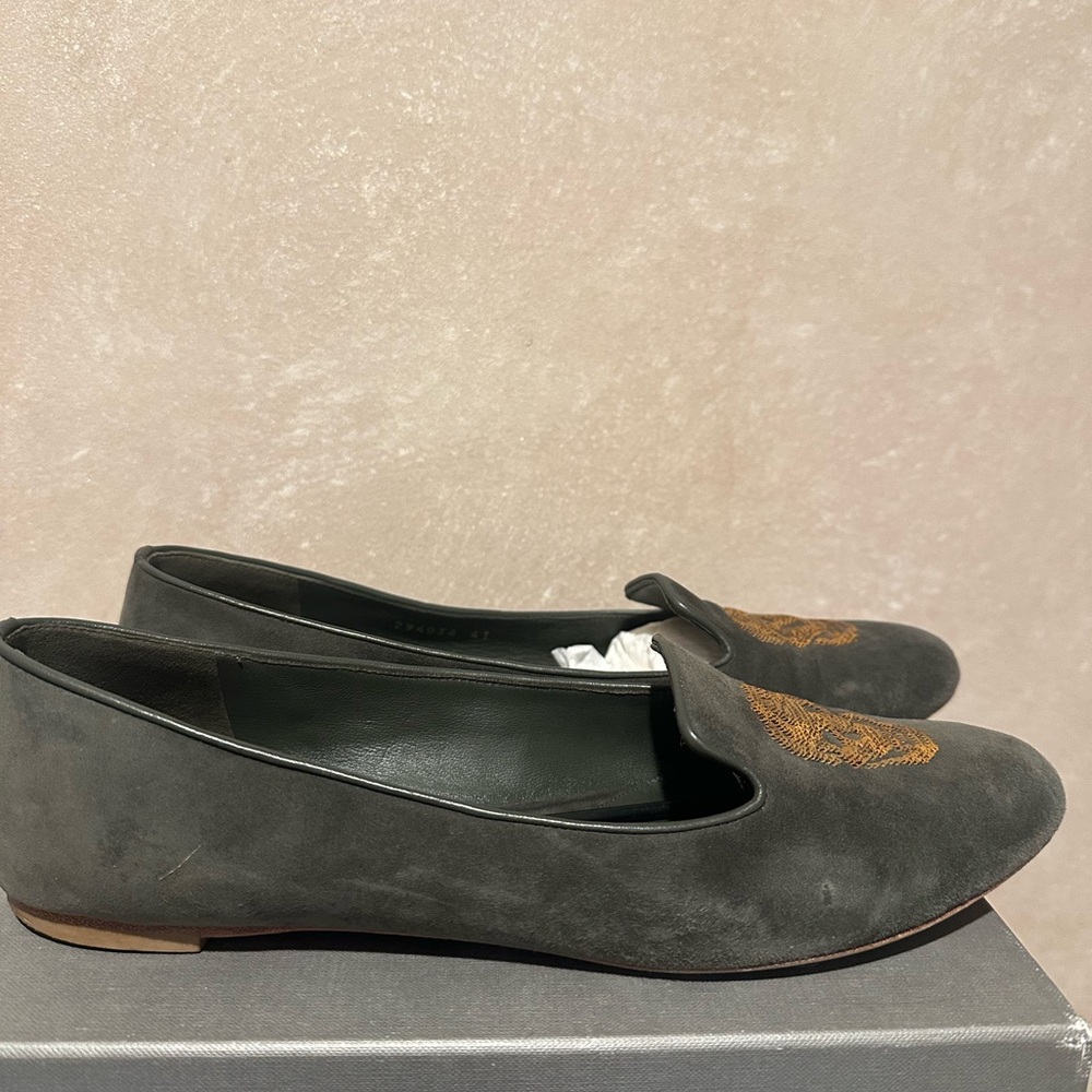 ALEXANDER MCQUEEN
Velvet Printed Flats